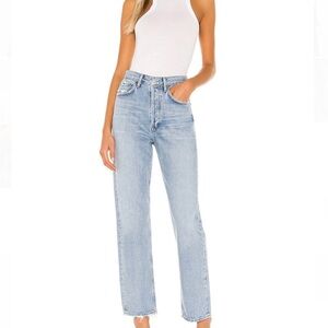 Agolde 90's Mid Rise Loose Fit in Snapshot sz 27